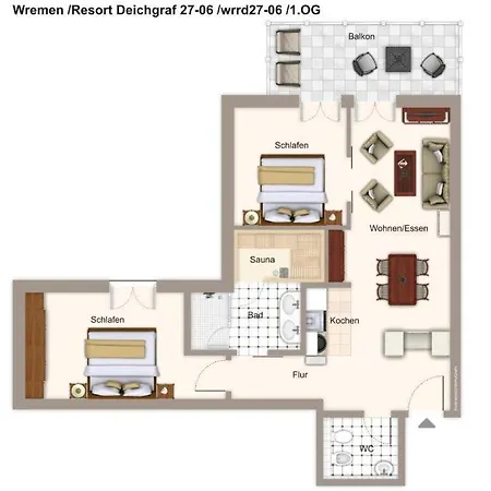 Deichgraf Deichgraf 27-06 Apartament